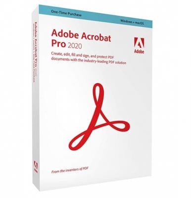 Adobe Acrobat Pro 2020 Windows and Mac, 65310808