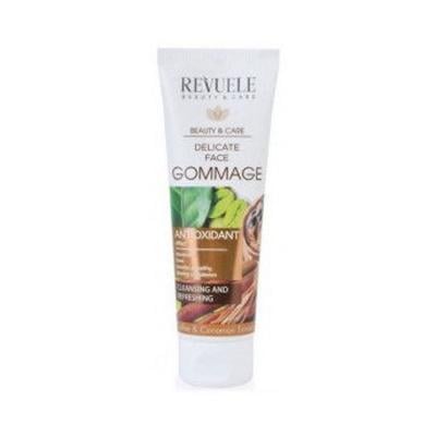 Revuele 3998 Delicate Face Gommage with Coffee and Cinnamon Extract Antioxidant 80ml