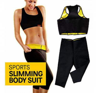 Hot Shapers Sports Slimming Body Suit, HS335, S