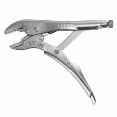 Geepas GT59230 Curved Jaw Locking Pliers 10In Silver