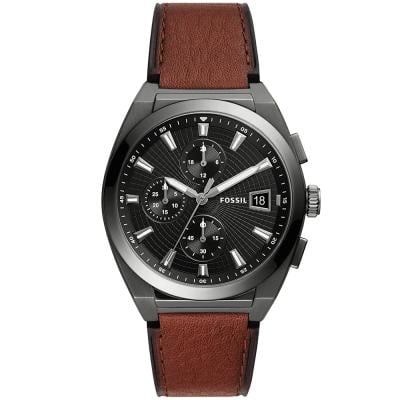 Fossil FS5799 Mens Analog Black Dial Watch