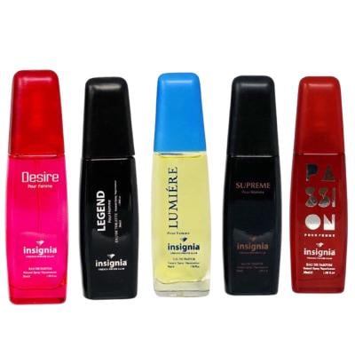 5 in 1 Insignia Perfume Bundle For Men and Women 30ml