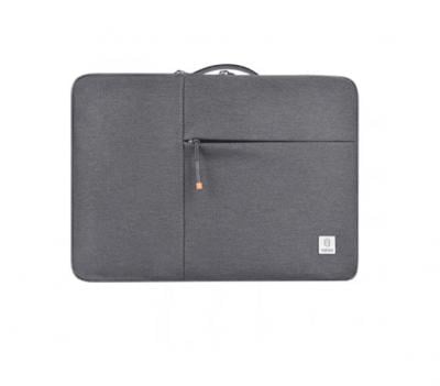 Wiwu Alpha Double Layer Sleeve Bag For 14 Inch Laptop Macbook Air  Gray ADLSB14LG