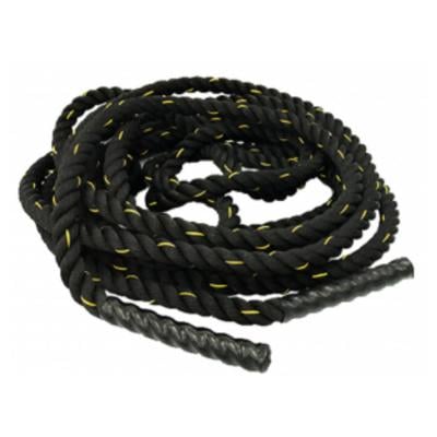 Battle Rope With Yellow Line SRP002 50mm x 15mtr