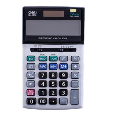 Deli Dual Power Calculator12 Digits , E1250