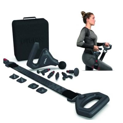 FitRx 2-in-1 Vibrating Massage Belt and Percussion Massage Gun