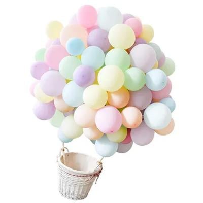100 Piece Birthday Party Sweet Macaron Candy Balloon Decoration Set N24286840A Multicolor