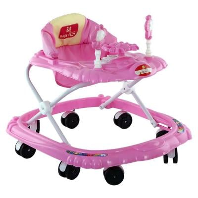 Baby Plus BP6007W-PINK Baby Walker With Toys Pink