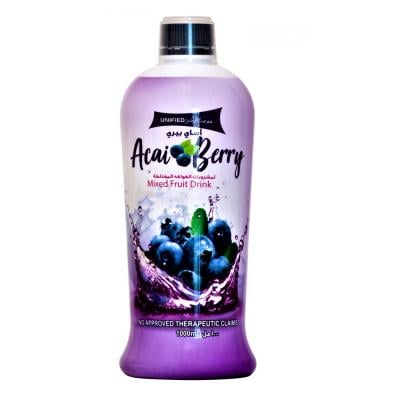 Unified Acai Berry Juice, 1000ml, Mixed Fruit Drink