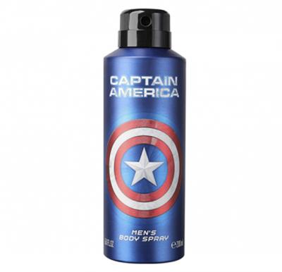 Air-Val Marvel Captain America Body Spray 200ml for Kids
