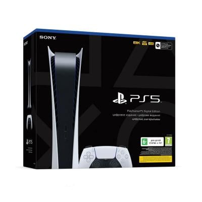 Sony PlayStation 5 Digital Edition with 1 Year Warranty