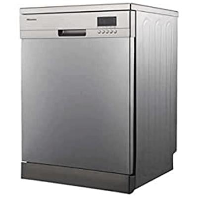 Hisense Dishwasher Free Standing With 13 Place Setting A+ Silver Model H13DESS