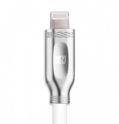 Heatz Metallic Smart Fast Lightning Cable 1 Meter Compatible From iPhone 5 To iPhone X, Grey,Gold And Rose Gold, ZCI06