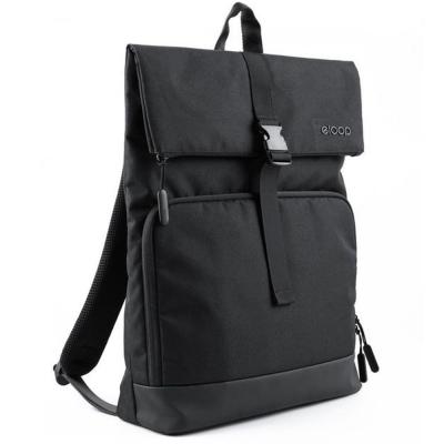Eloop B2-D002 City B1 Waterproof 15 inch Laptop Backpack, Black
