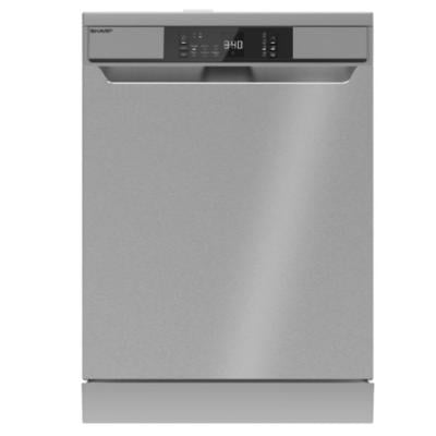 Sharp Dishwasher 13 Settings 6 Programs Silver-QW-V613-SS3