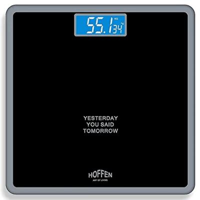 Discovery Adventures 19121307-101 Led Display Weighting Scale Black