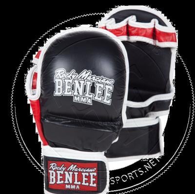 Benlee Leather Mma Sparring Gloves Striker Blk L/Xl 190038/1000 Fs