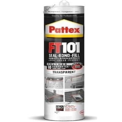 Pattex Ft101 B08JJ6JNMH All In Construction Adhesive And General Purpose Silicone Sealant - (280ml, Transparent)