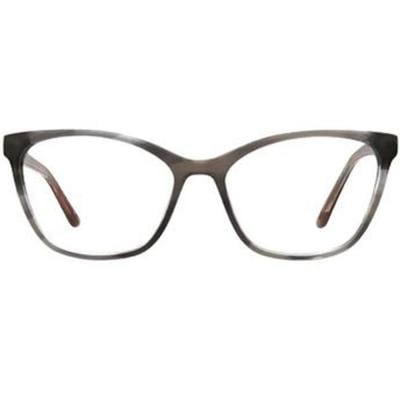 Badgley Mischka BM FLORINE GREY Grey Womens Square Florine Eyeglasses Frame, 781096554805