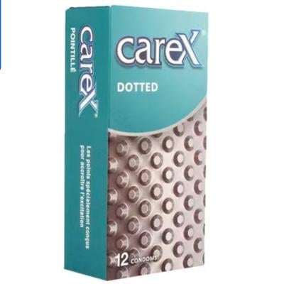 CareX 12 Piece Dotted Condom