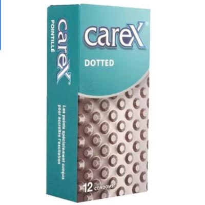 CareX 12 Piece Dotted Condom