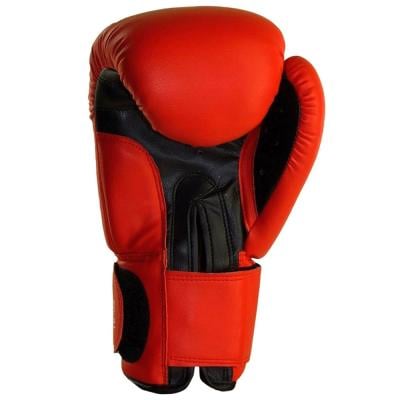 Benlee Lea Boxing Gloves 10 OZ Fighter Black and Red, 20020209-101