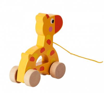 Tooky Toy Pull Along - Giraffe, TKC266