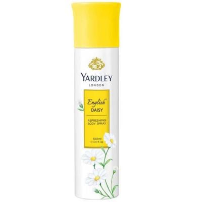 Yardley English Daisy Refreshing Body Spray 100ml, YD12R3601