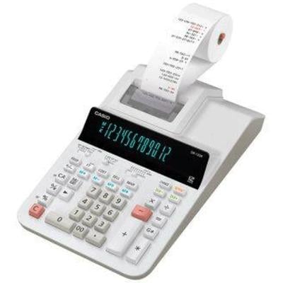 Casio DR-120R-WE Printer Calculator