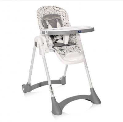 Lorelli Premium 10100412132 Feeding High Chair Campanella, Grey Net