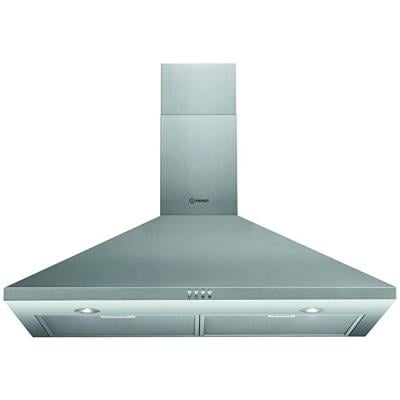 Indesit H-491IX Built in Chimney Hood Stainless Steel finish, 90cm