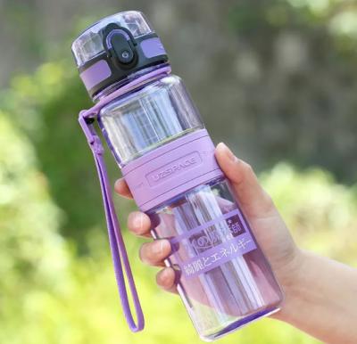 Uzspace 500ML Tritan Plastic Water Bottle 5025 Purple