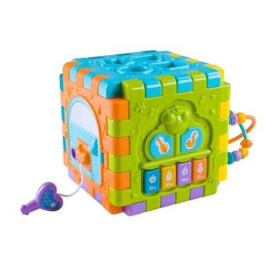 Huanger HE0527 Baby Educational Blocks with Light and Music Multi Color