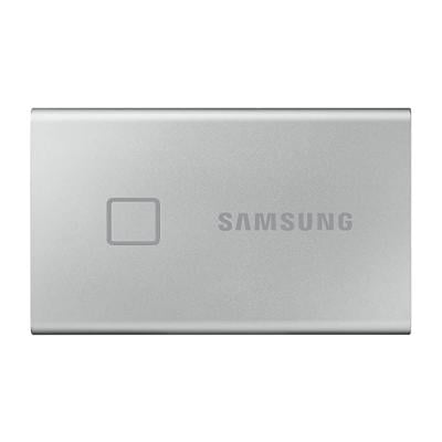 Samsung PC2T0S 2tb T7 Touch Portable Ssd Usb C External Solid State Drive Silver 1050mbs