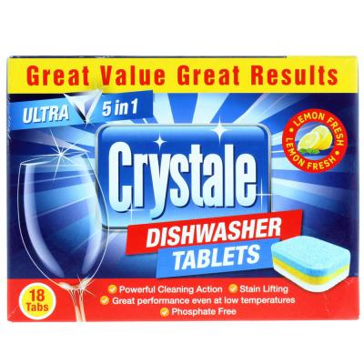 Crystale Dishwasher Tablets 18s