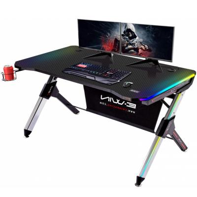 Ewin Gaming Desk Table RGB lighting 120cm, EWIN RGB Table