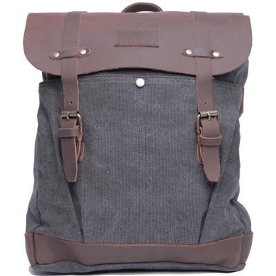 Canvy Leather Canvas Backpack,  PJBP6610