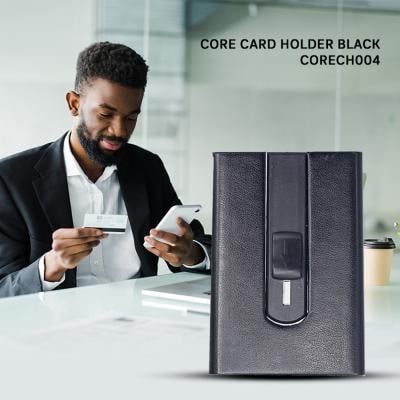 Core Card Holder Black, CoreCH004