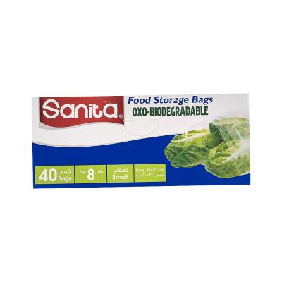 Sanita Food Storage Bags 8 40 Bags Multicolor