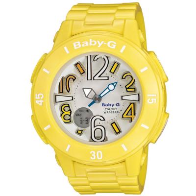 Baby-G BGA-170-9BDR Neon Dial Womens Watch Yellow