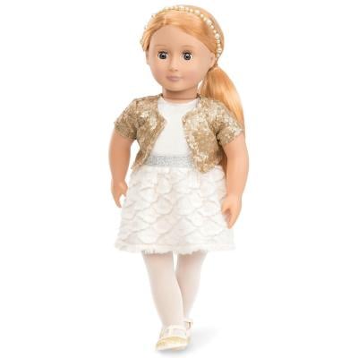 Our Generation Holiday Doll In Sequin Outfit, BD31085Z