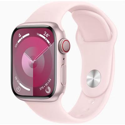 Apple Watch Series 9 GPS 41mm Pink Aluminium Case With Light Pink Sport Band