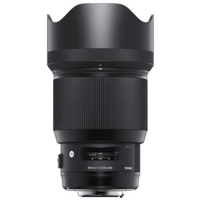 Sigma 85mm f 1.4 DG HSM Art Lens For canon And Nikon Black