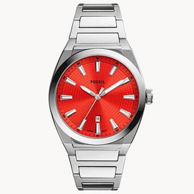 Fossil FS5984 Everett Three-Hand Date Stainless Steel Watch