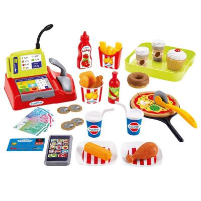 Ecoiffier Fast Food Shop with 44 Accessories, 7600002595