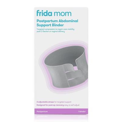 Frida Mom 500001066 Postpartum Abdominal Support Binder Light grey