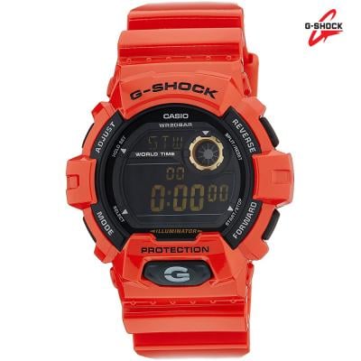 Casio G-Shock G-8900A-4DR Watch For Men Red