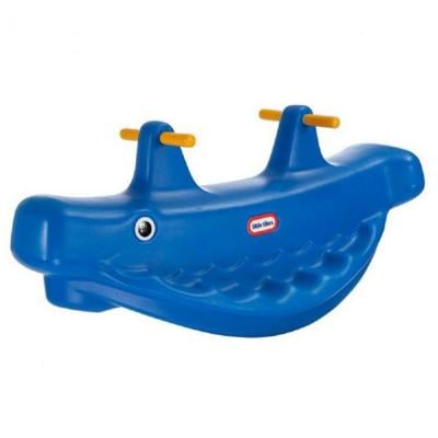 Little Tikes Classic Whale Teeter Totter, Blue, 4879