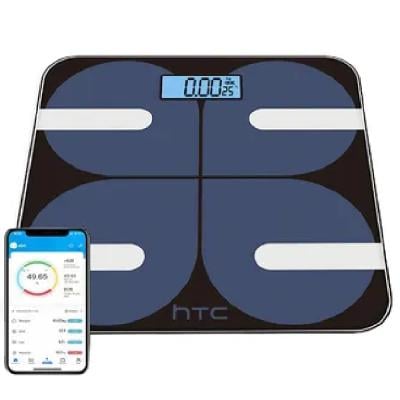 HTC 55BSB Smart Weighing Scale With Bluetooth Compatible With IOS And Android