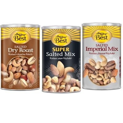 BFP609 3 Pieces Assorted 125GM Mixnuts Bags 1